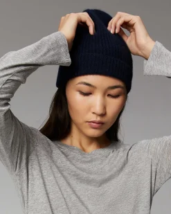 Bonnet A Revers A Petites Cotes*FROM FUTURE New