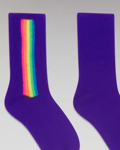 Chaussettes Mi-Hautes Bandes Multicolore*FROM FUTURE Outlet