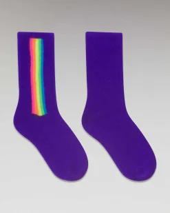 Chaussettes Mi-Hautes Bandes Multicolore*FROM FUTURE Outlet
