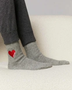 Chaussettes Mi-Hautes Coeur*FROM FUTURE Clearance