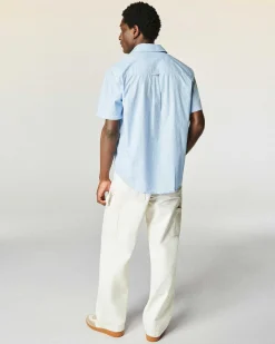 Chemise Manches Courtes Popeline*FROM FUTURE