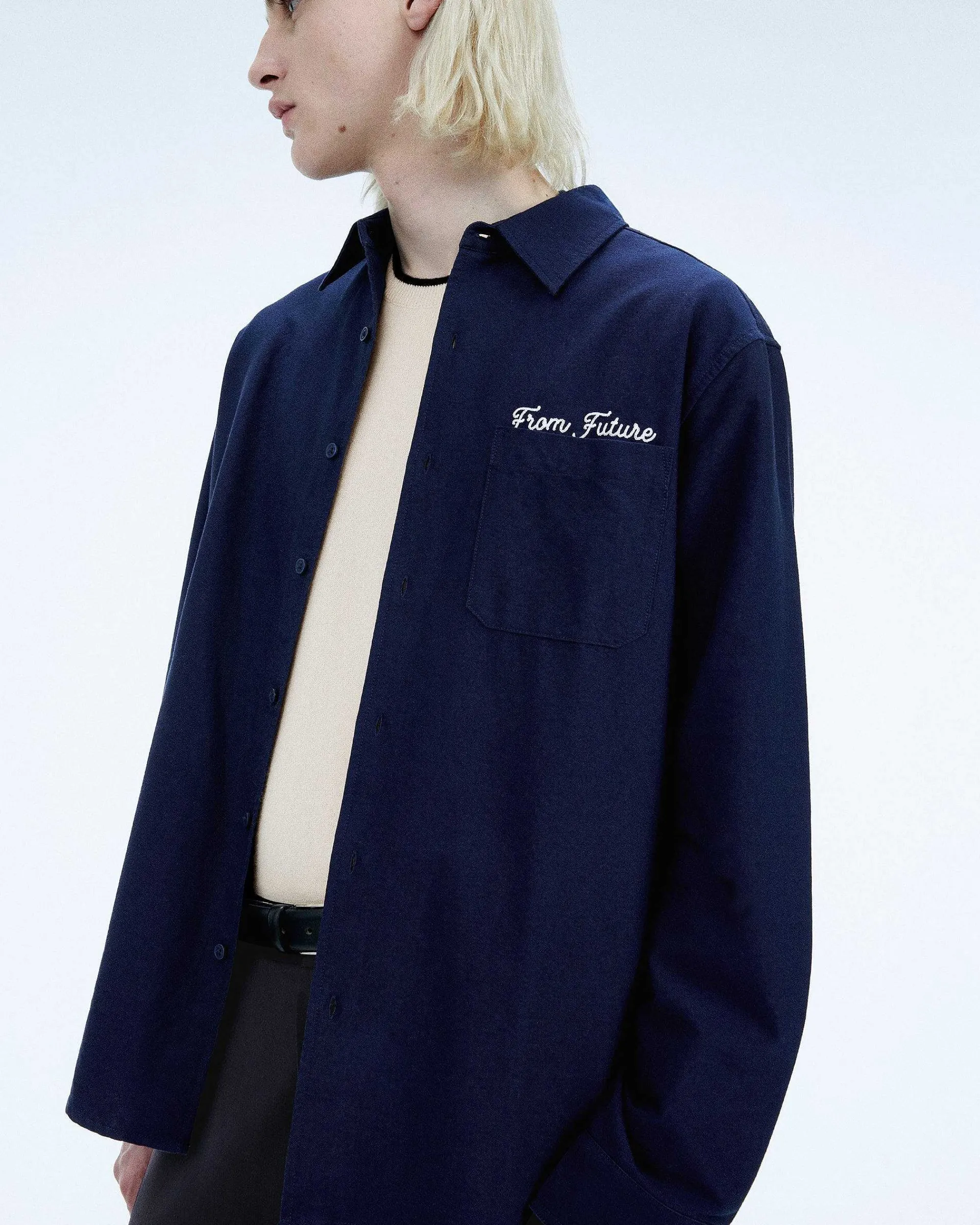 Chemise Manches Longues Popeline*FROM FUTURE Outlet