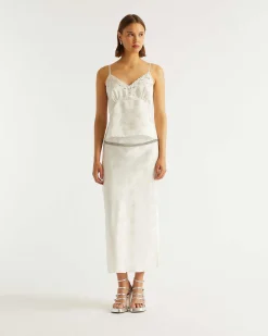 Jupe Mi Longue Vicky*FROM FUTURE Discount