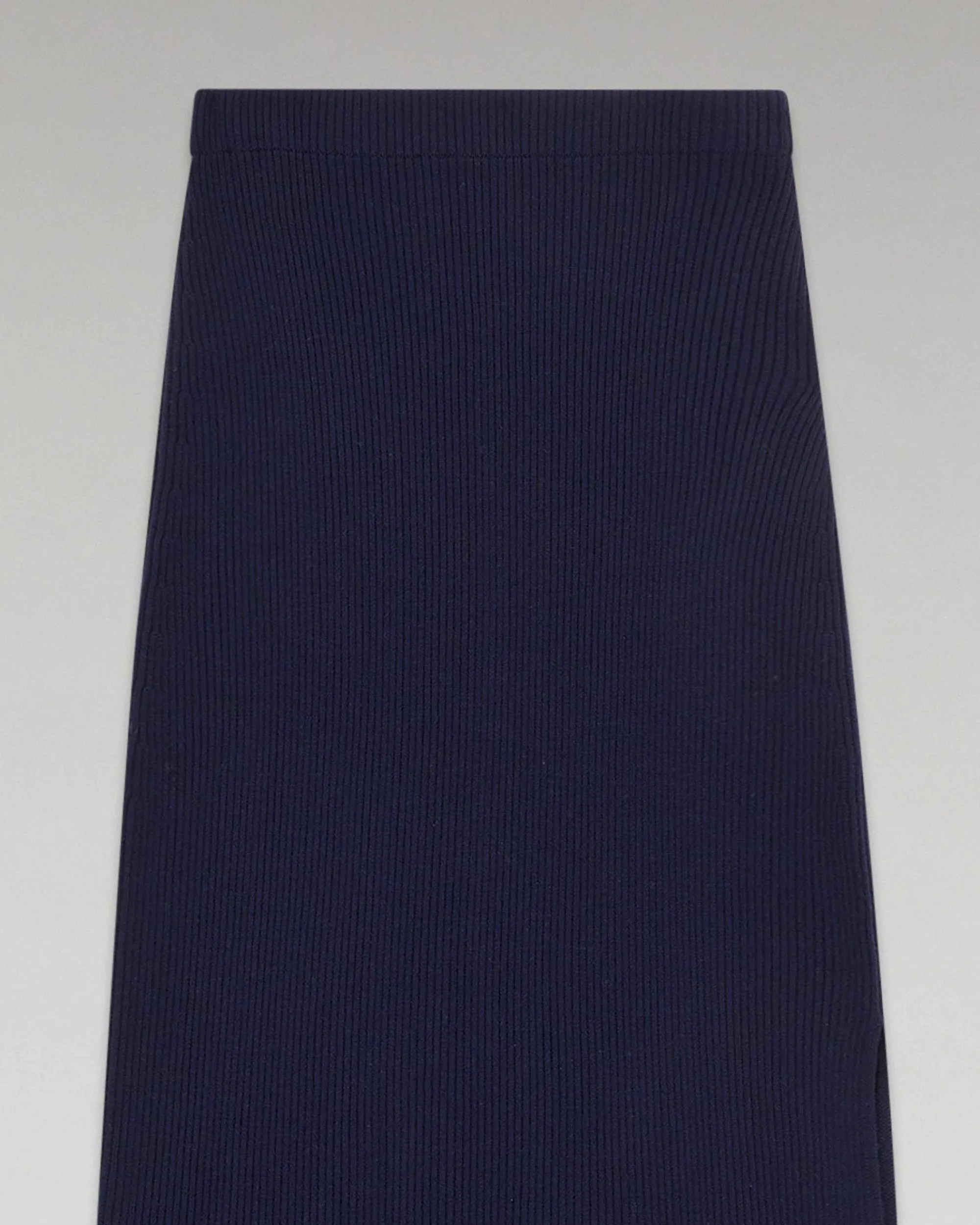 Jupe Mi-Longue A Cotes Fendue*FROM FUTURE New