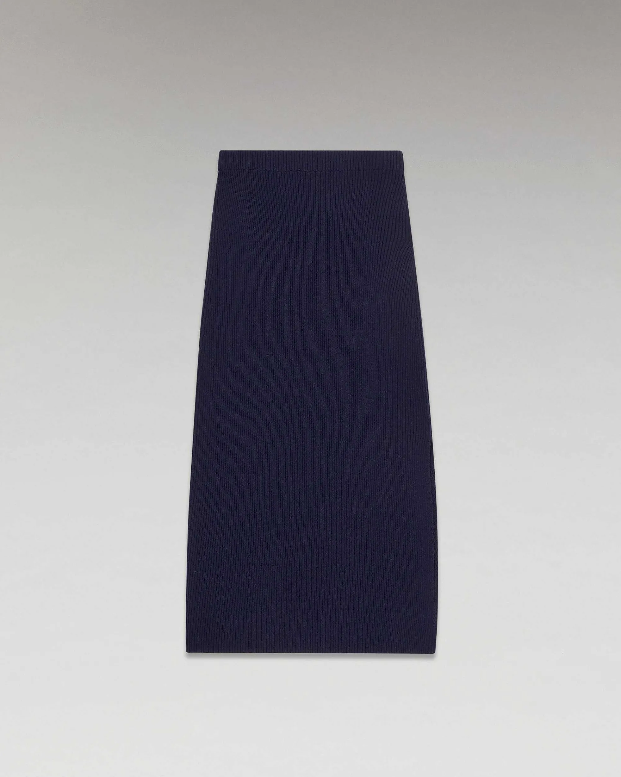 Jupe Mi-Longue A Cotes Fendue*FROM FUTURE New