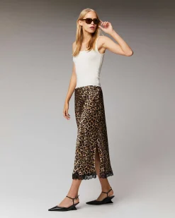 Jupe Mi-Longue Dentelle*FROM FUTURE Hot