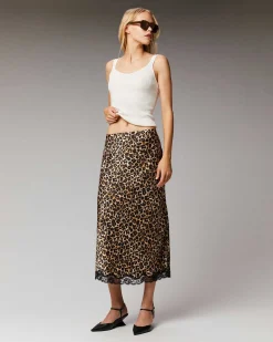 Jupe Mi-Longue Dentelle*FROM FUTURE Hot