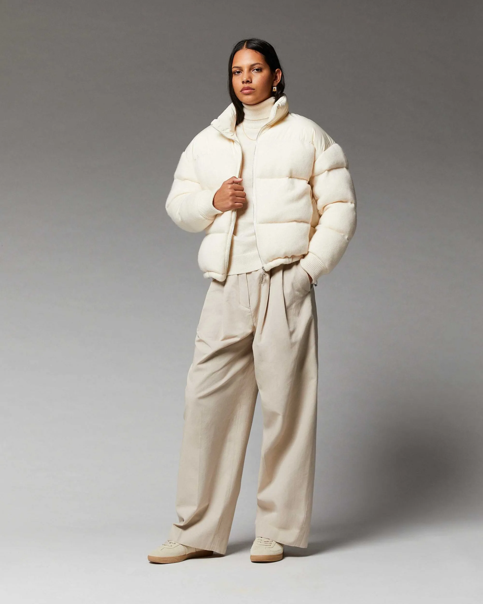 Outerwear Doudoune Bi Matiere*FROM FUTURE Clearance