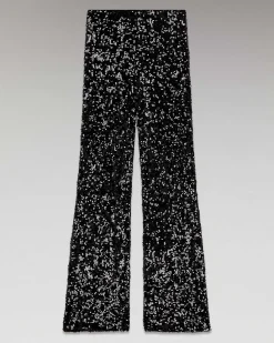 Pantalon Flare A Sequins*FROM FUTURE Online