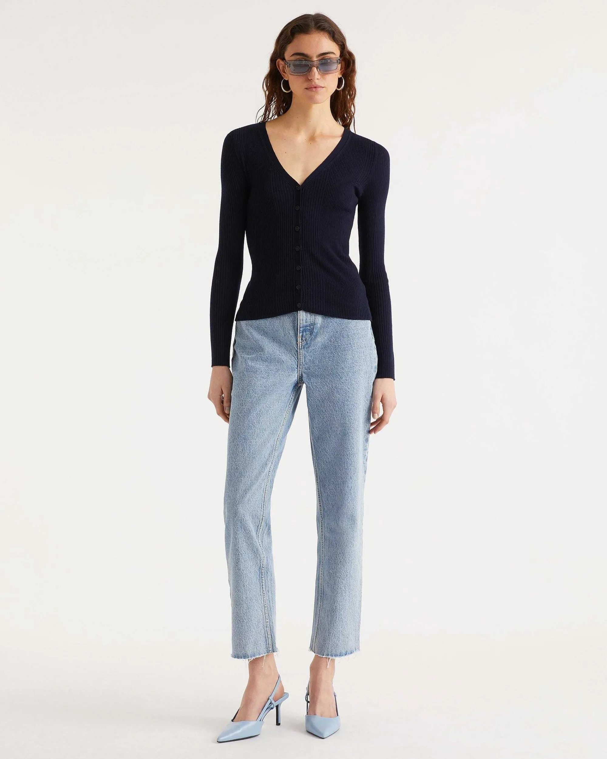 Pull Cardigan A Cotes*FROM FUTURE Best