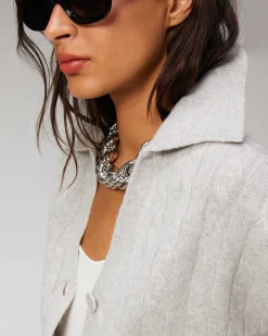 Pull Cardigan A Cotes*FROM FUTURE Clearance