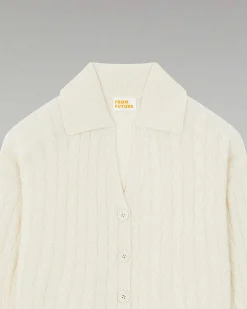 Pull Cardigan A Cotes*FROM FUTURE Hot