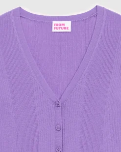 Pull Cardigan A Cotes*FROM FUTURE Hot