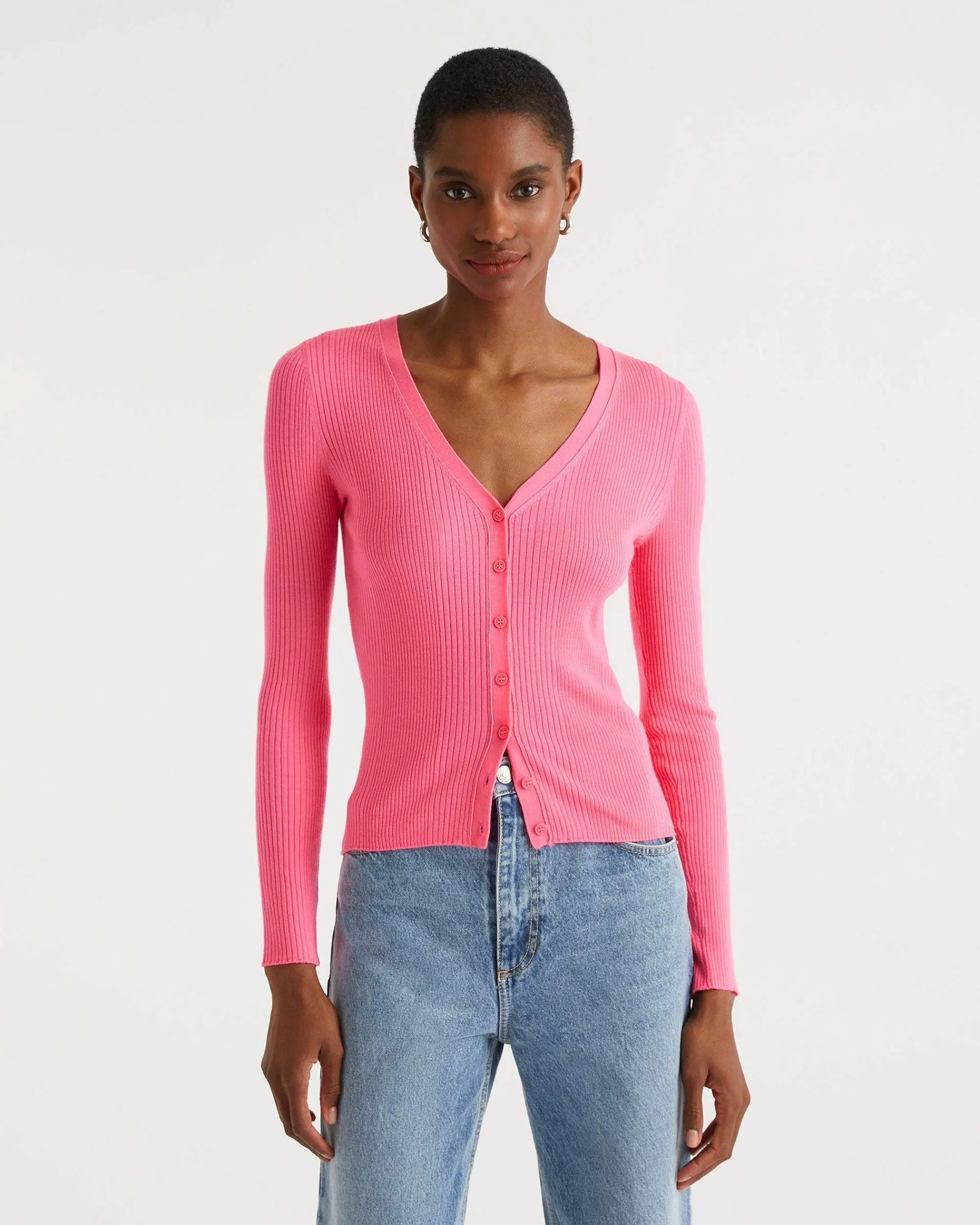 Pull Cardigan A Cotes*FROM FUTURE New