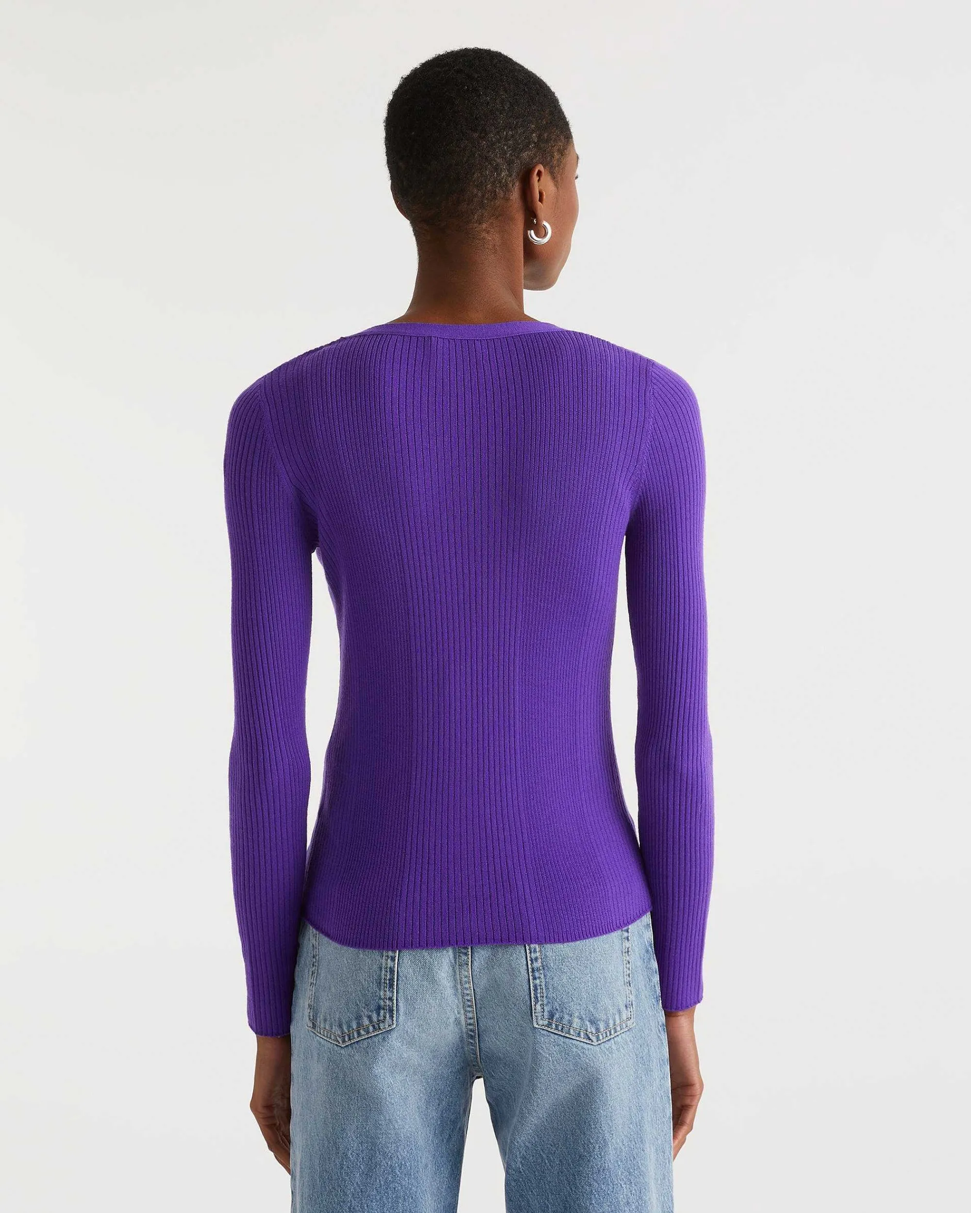 Pull Cardigan A Cotes*FROM FUTURE New