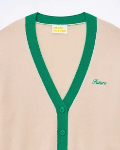 Pull Cardigan Bicolore*FROM FUTURE Online