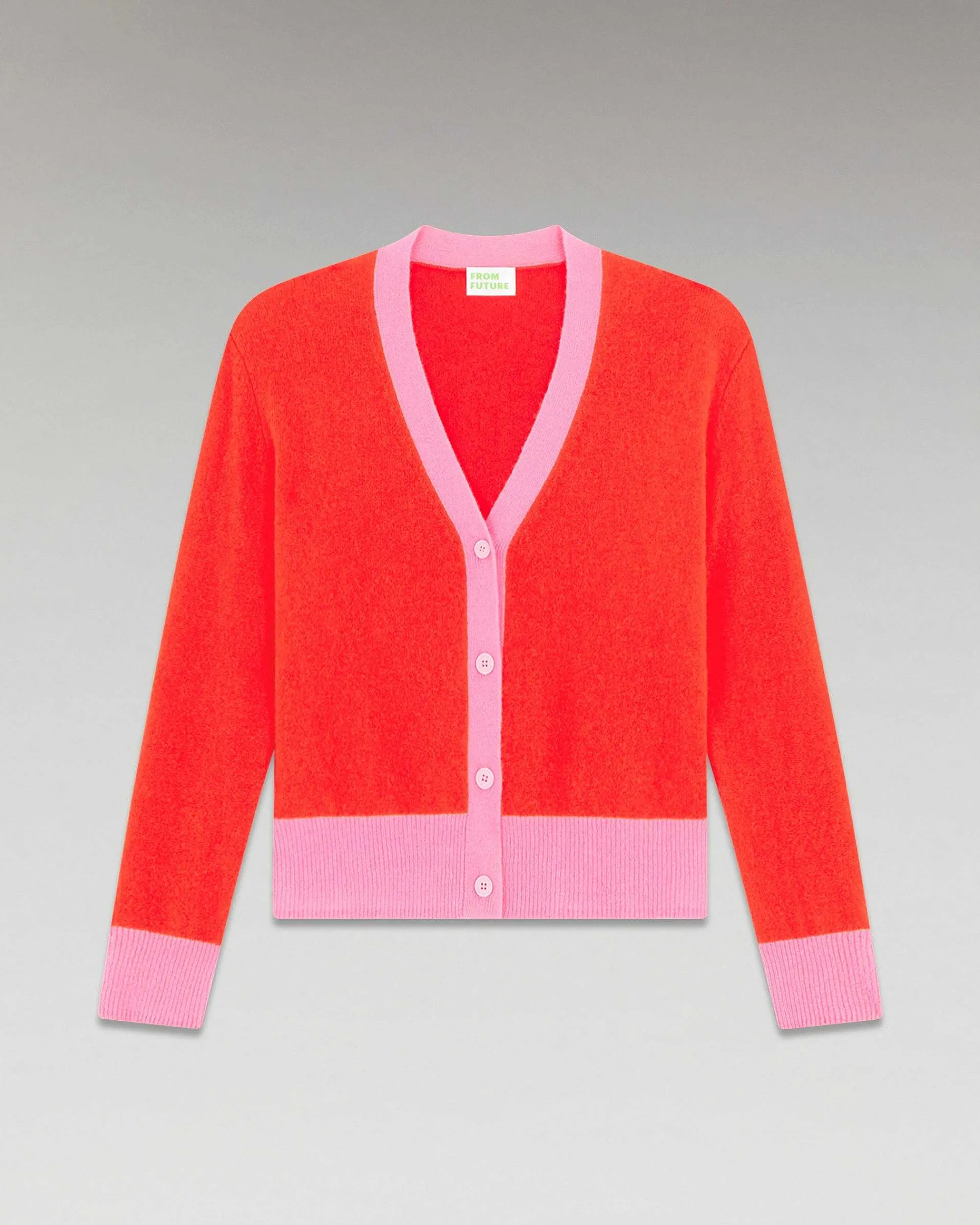 Pull Cardigan Bicolore Leger*FROM FUTURE Discount