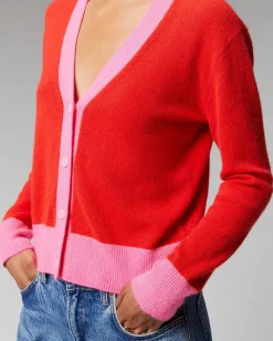 Pull Cardigan Bicolore Leger*FROM FUTURE Discount