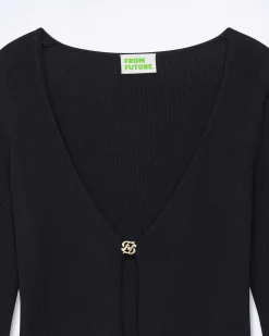 Pull Cardigan Bijou Point Bourdon*FROM FUTURE Online