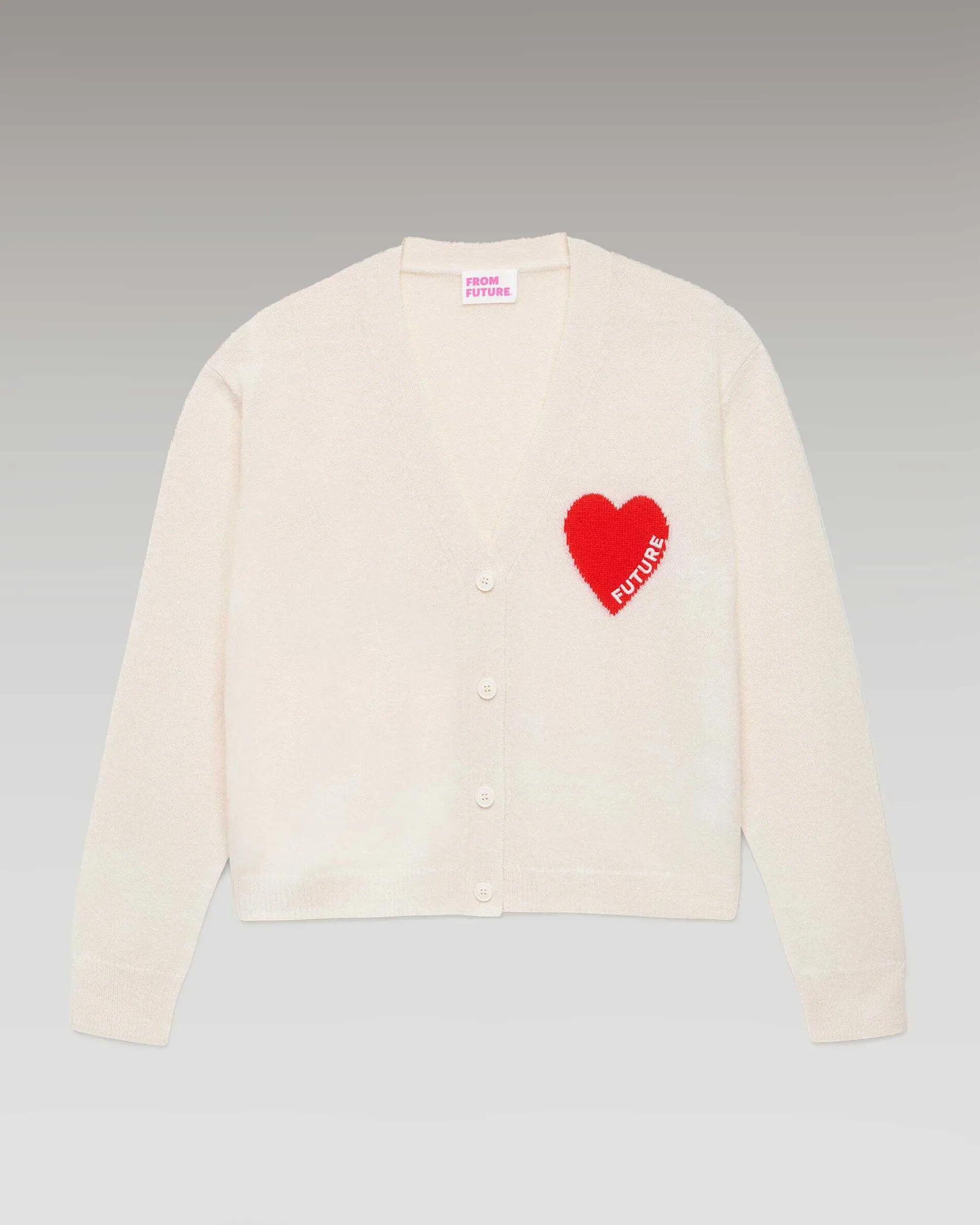 Pull Cardigan Coeur Leger*FROM FUTURE Clearance