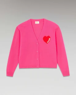 Pull Cardigan Coeur Leger*FROM FUTURE Sale