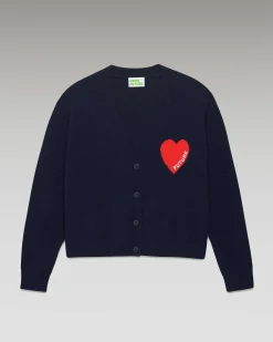 Pull Cardigan Coeur Leger*FROM FUTURE Discount