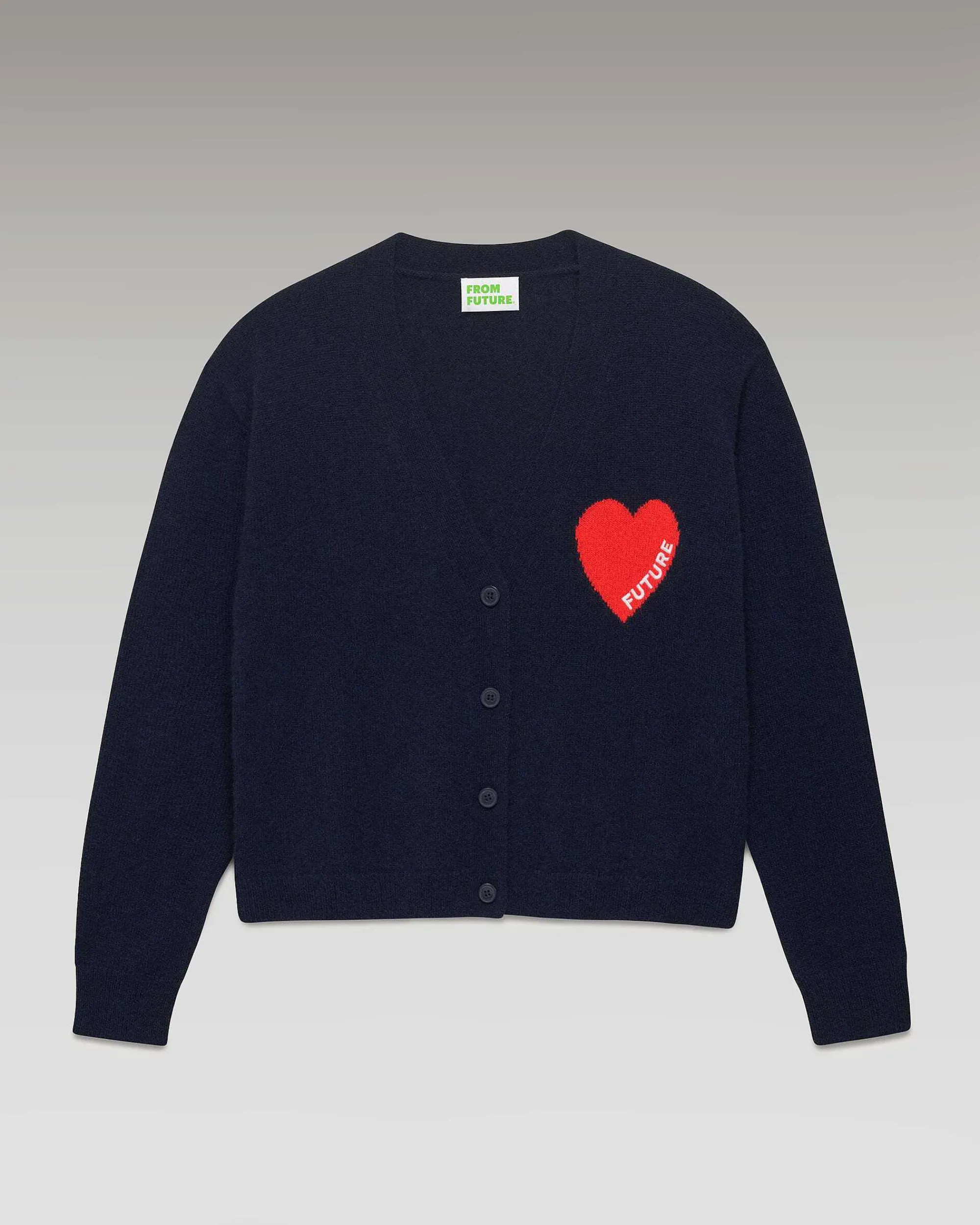 Pull Cardigan Coeur Leger*FROM FUTURE Discount