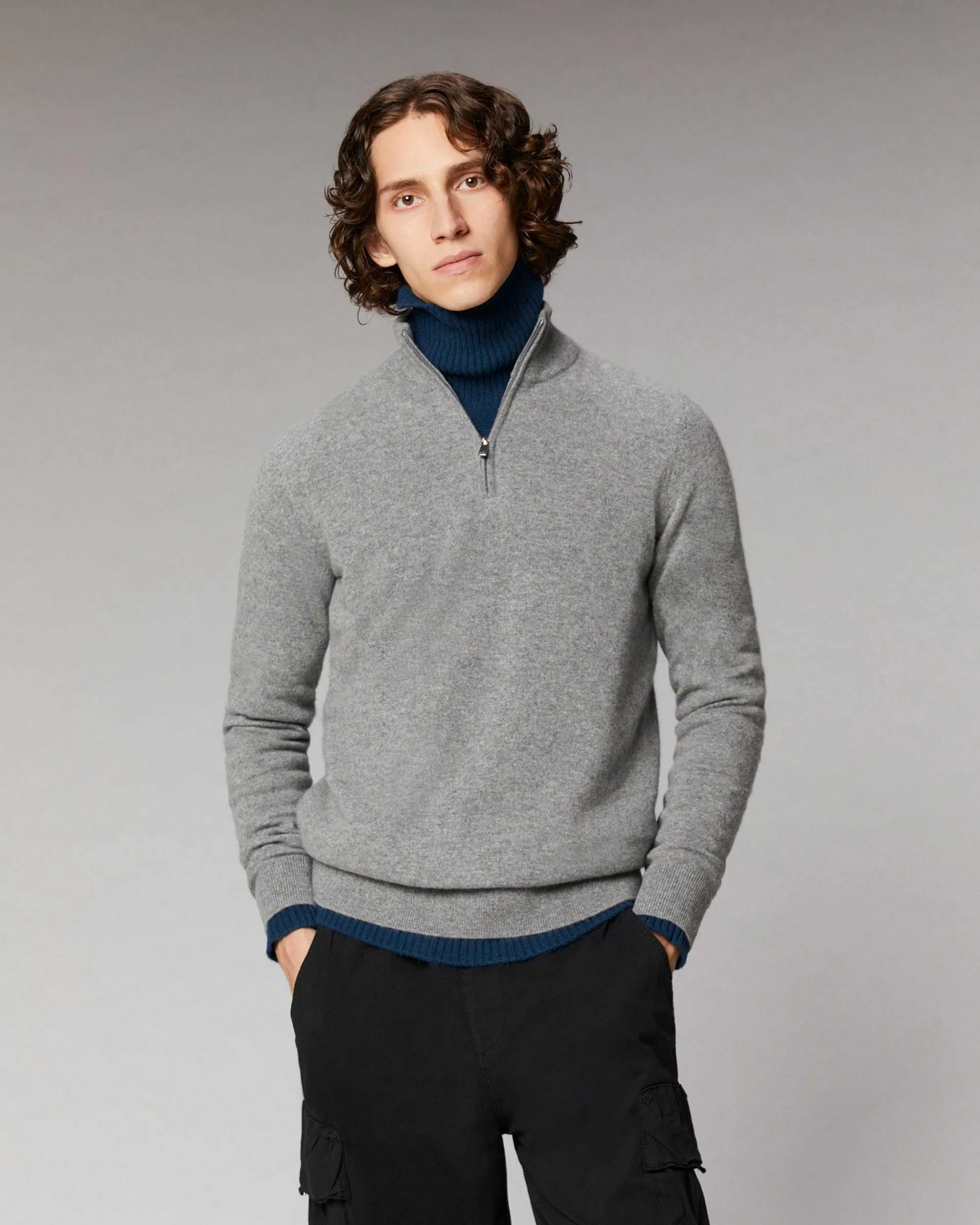 Pull Col Camionneur Basique*FROM FUTURE Hot