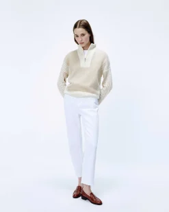 Pull Col Camionneur Tricot Ajoure*FROM FUTURE Hot