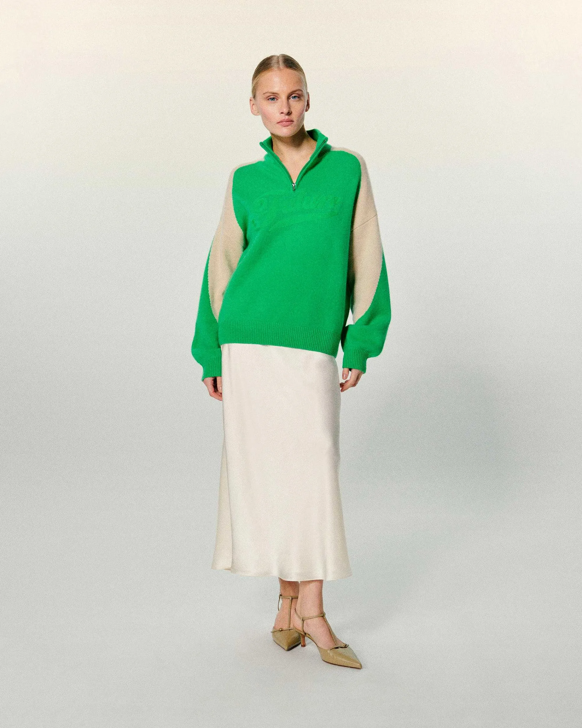 Pull Col Camionneur Tricolore Future*FROM FUTURE New