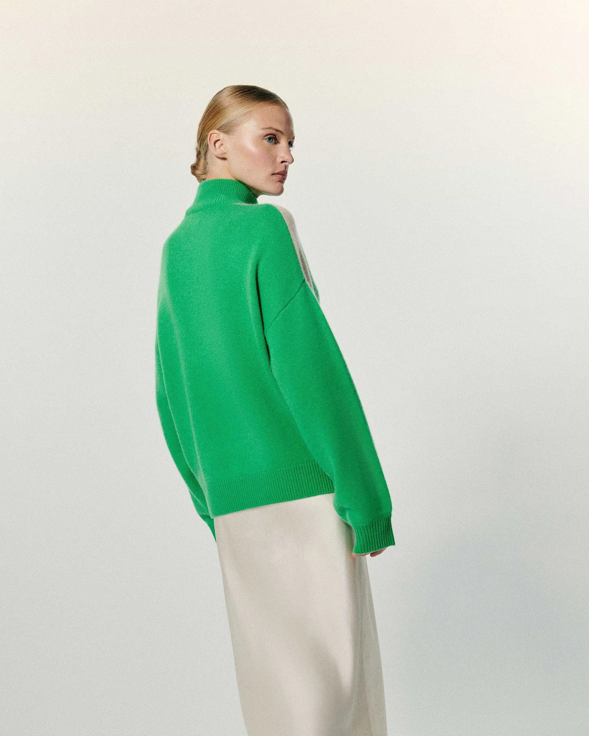 Pull Col Camionneur Tricolore Future*FROM FUTURE New