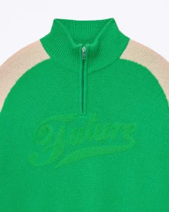 Pull Col Camionneur Tricolore Future*FROM FUTURE New