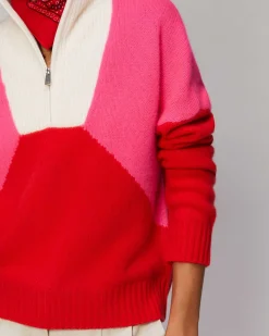 Pull Col Camionneur Tricolore*FROM FUTURE