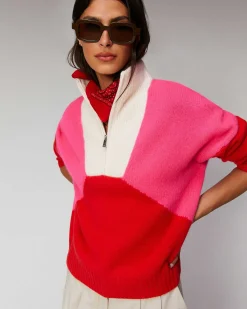 Pull Col Camionneur Tricolore*FROM FUTURE