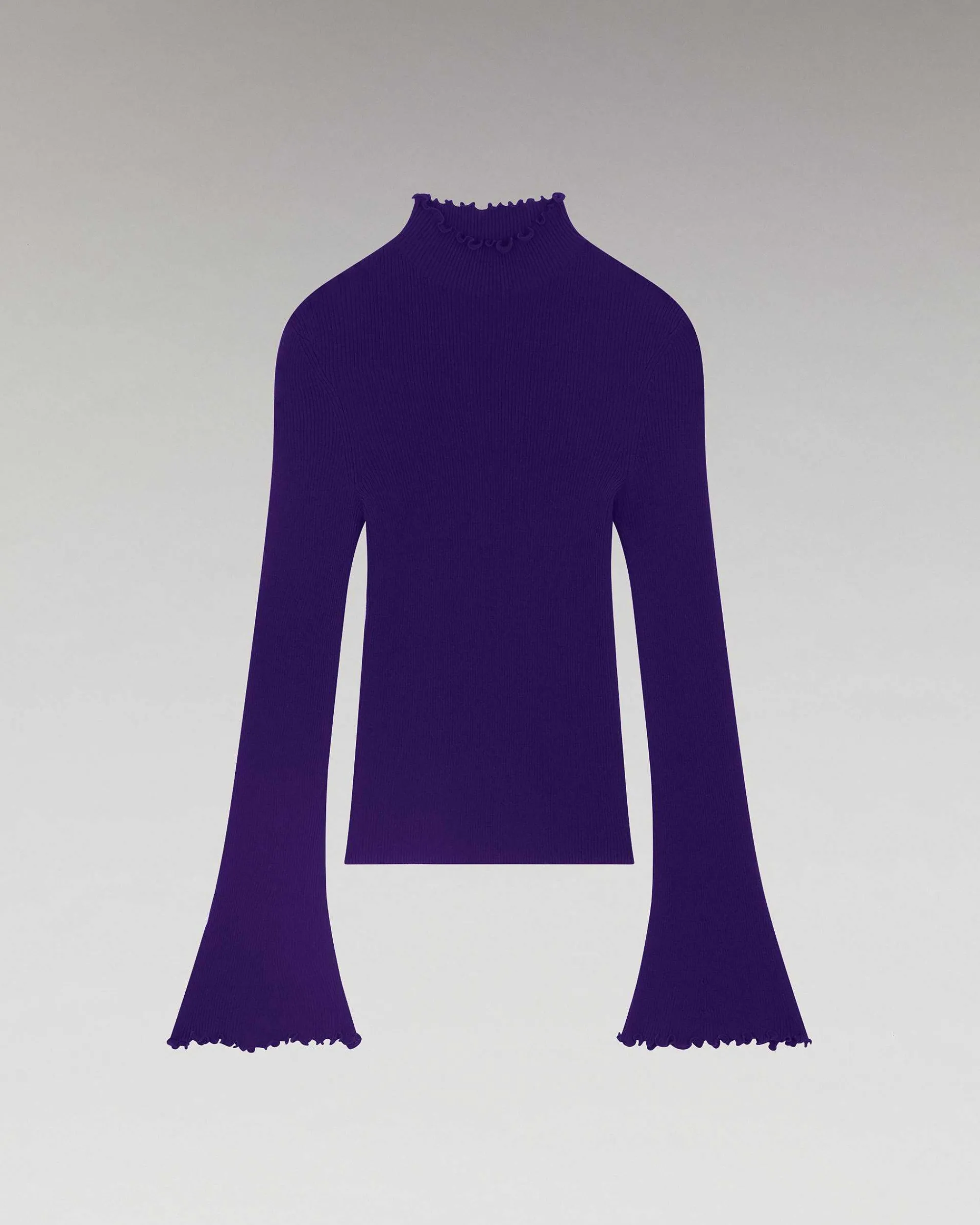 Pull Col Montant A Cotes Manches Evasees*FROM FUTURE Clearance