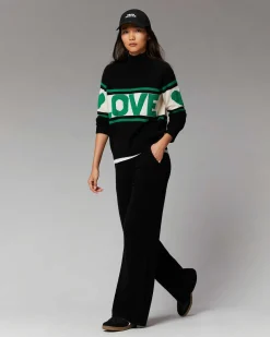 Pull Col Montant Bande Love*FROM FUTURE New