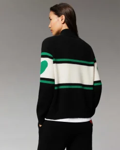 Pull Col Montant Bande Love*FROM FUTURE Discount