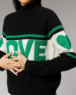 Pull Col Montant Bande Love*FROM FUTURE Discount