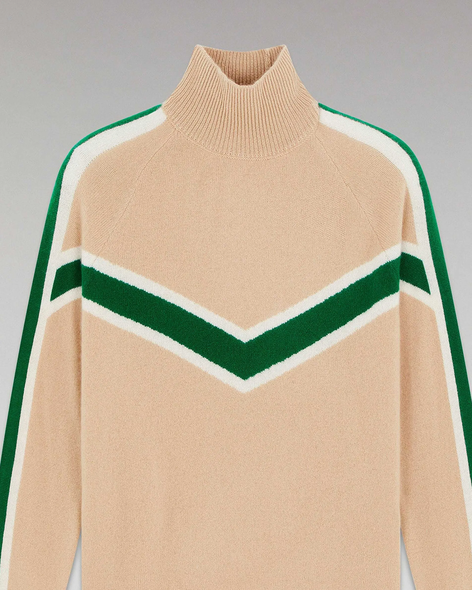 Pull Col Montant Bandes Contrastees Leger*FROM FUTURE Clearance