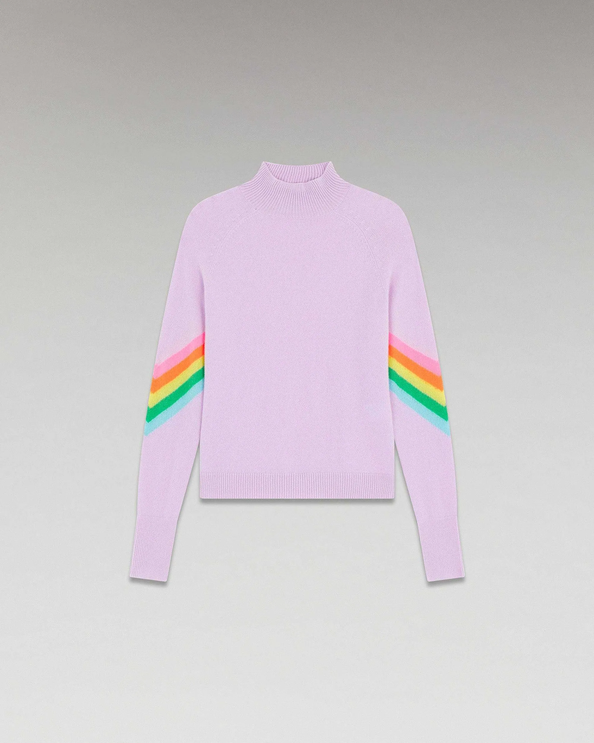 Pull Col Montant Bandes Manches Multico Leger*FROM FUTURE