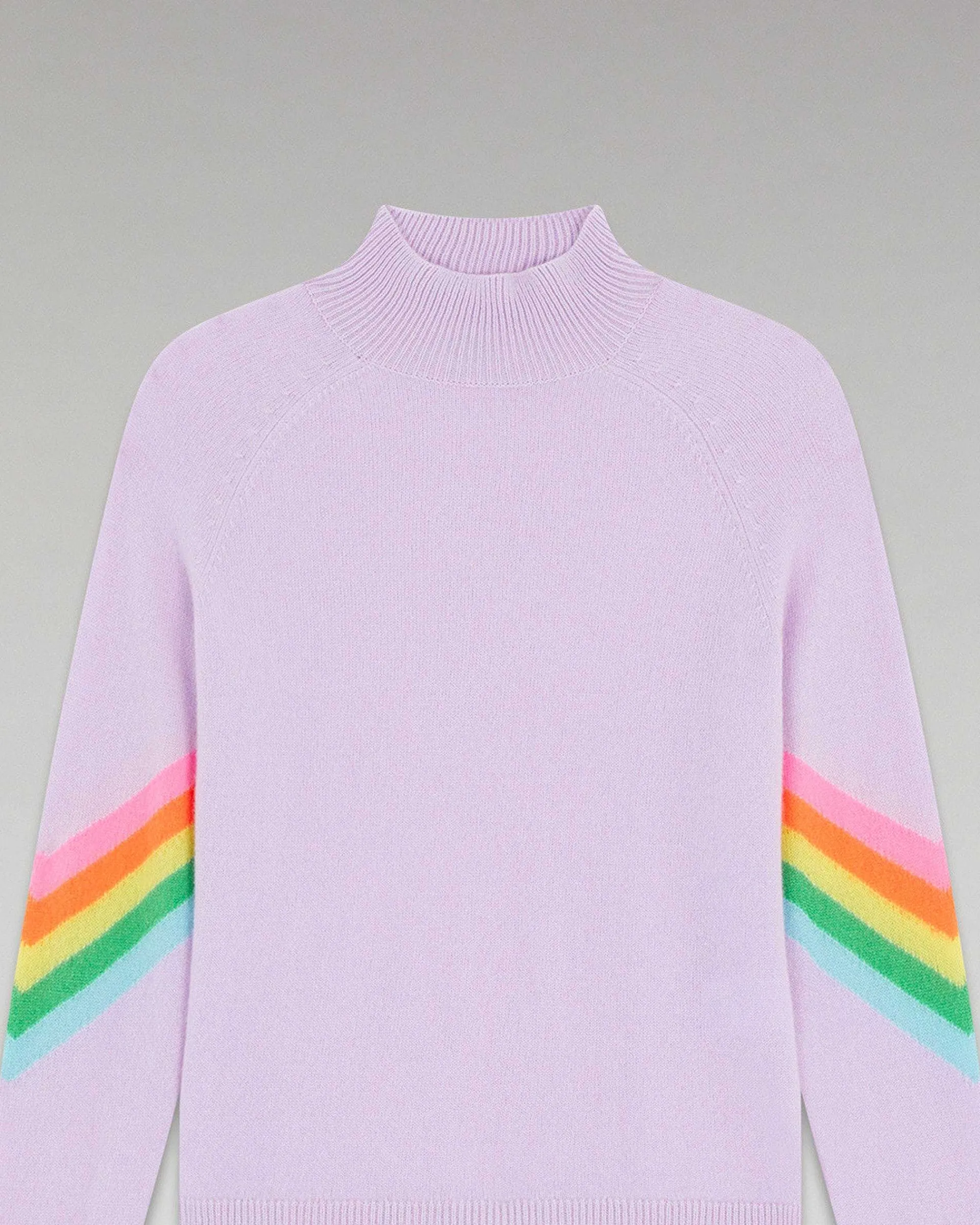 Pull Col Montant Bandes Manches Multico Leger*FROM FUTURE