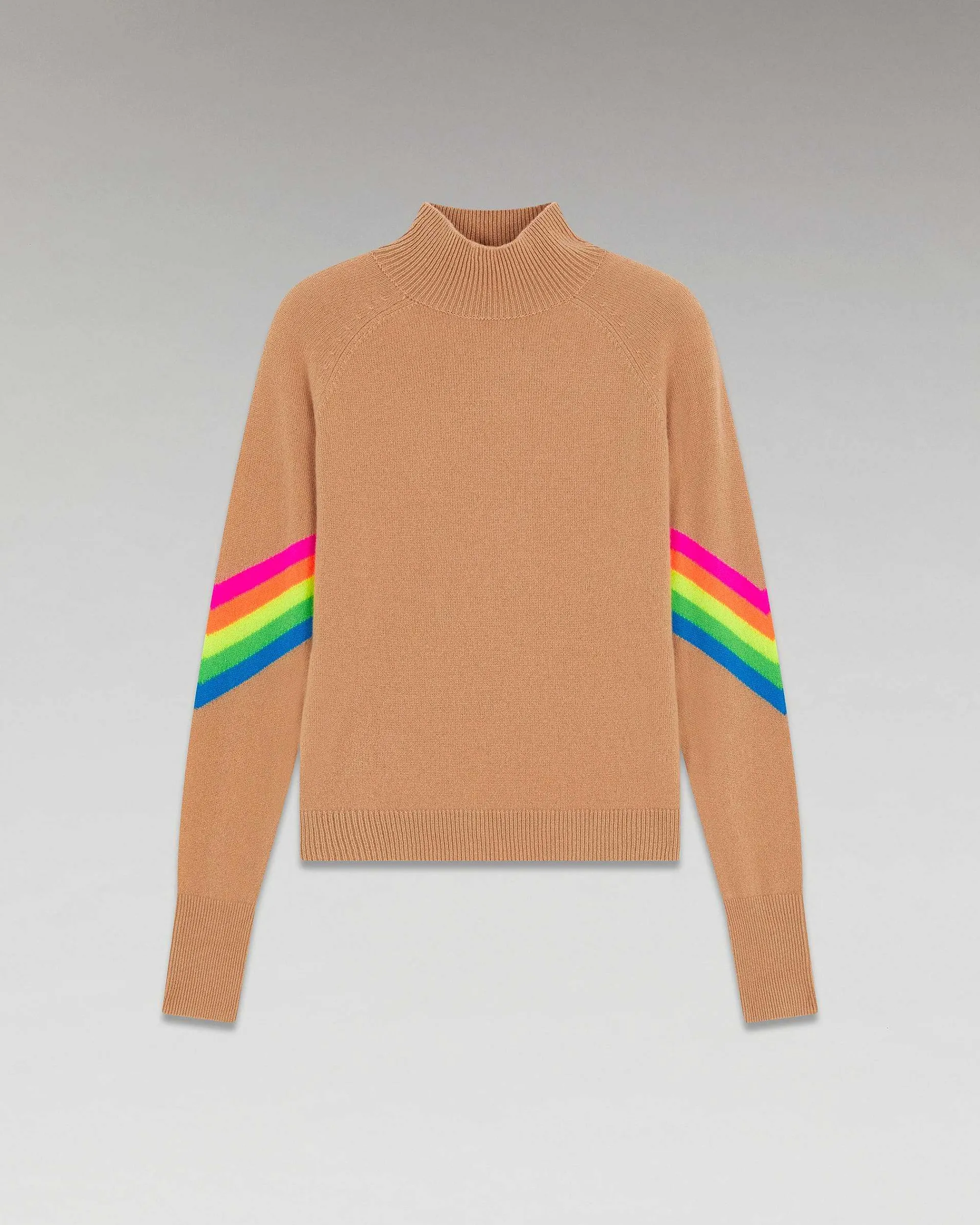 Pull Col Montant Bandes Manches Multico Leger*FROM FUTURE Outlet