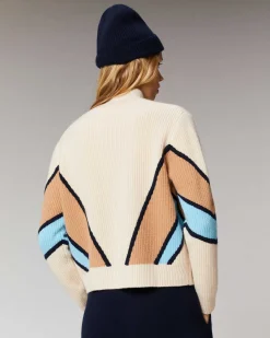 Pull Col Montant Bandes Tricolores*FROM FUTURE Best