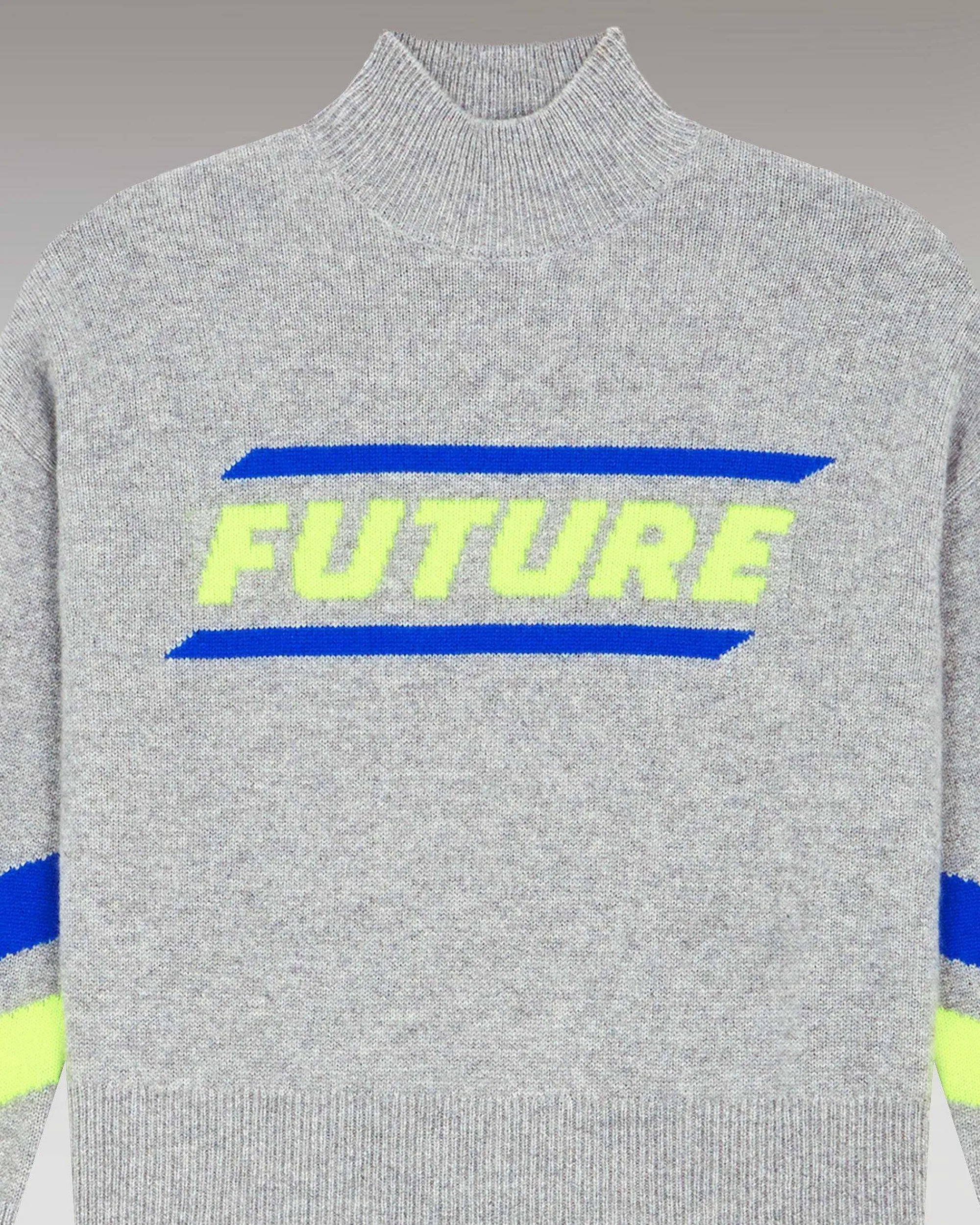 Pull Col Montant Future Et Bandes Manches*FROM FUTURE New