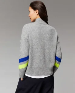 Pull Col Montant Future Et Bandes Manches*FROM FUTURE New