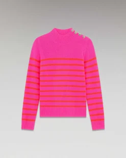 Pull Col Montant Mariniere A Boutons*FROM FUTURE New