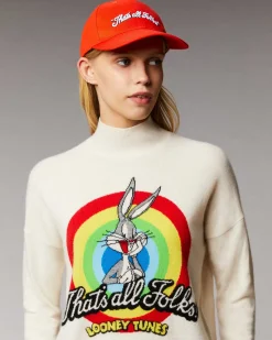 Pull Col Montant That'S All Folks Looney Tunes*FROM FUTURE New