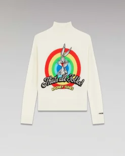 Pull Col Montant That'S All Folks Looney Tunes*FROM FUTURE New