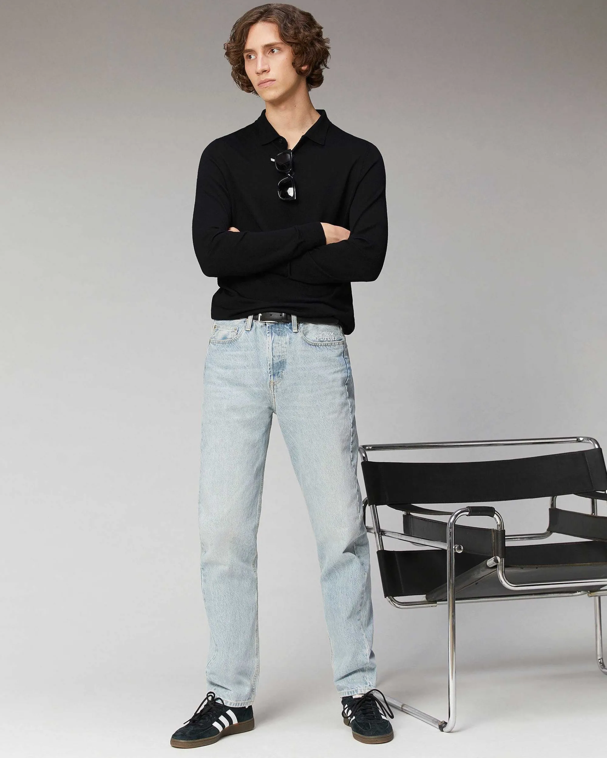 Pull Col Polo Basique*FROM FUTURE New