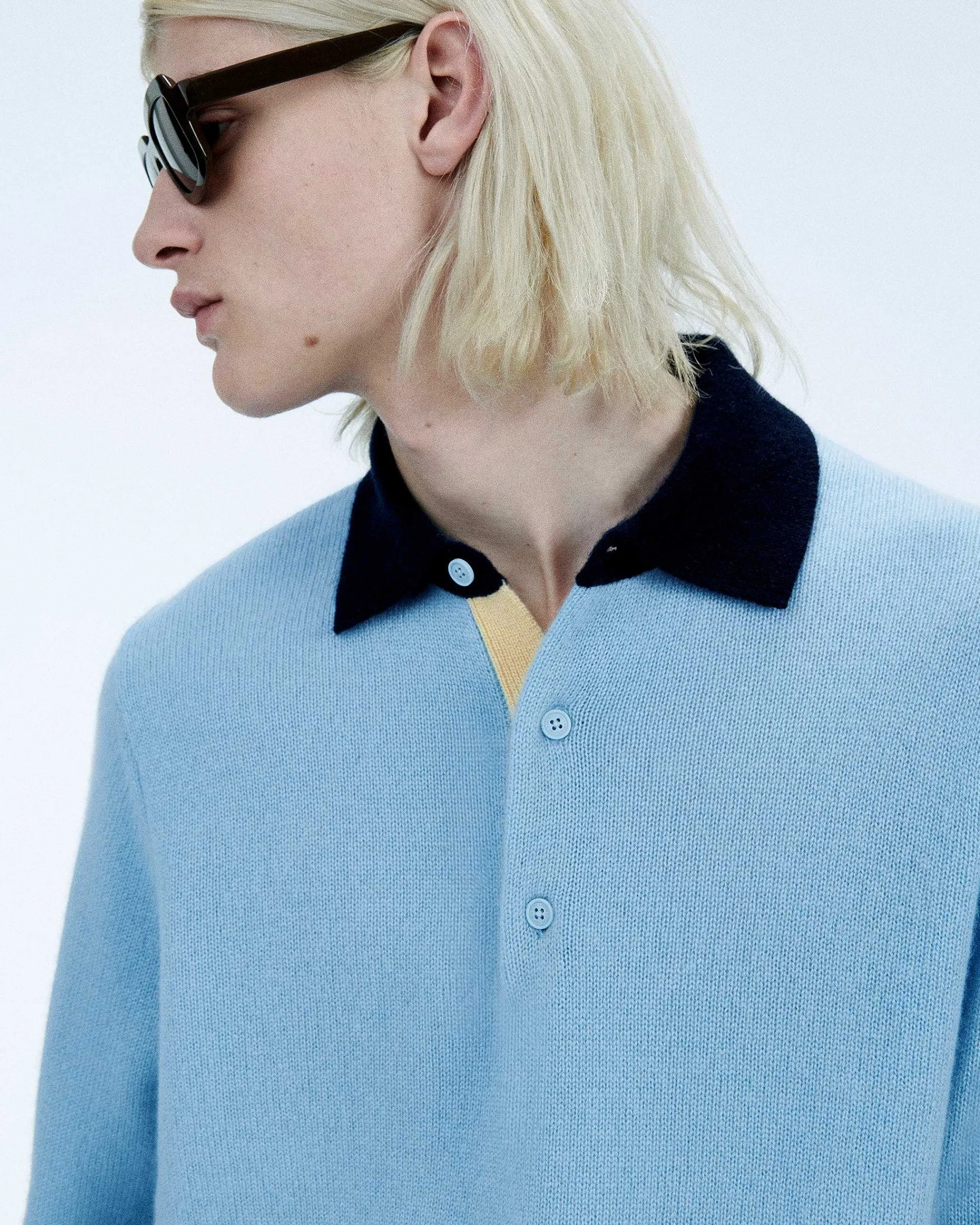 Pull Col Polo Contraste*FROM FUTURE Hot